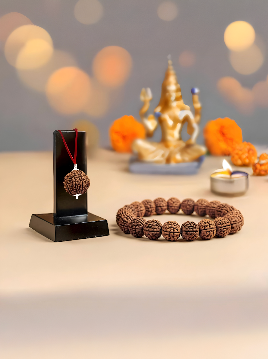 Maha Shivratri Rudraksha Combo – Divine Protection & Spiritual Strength