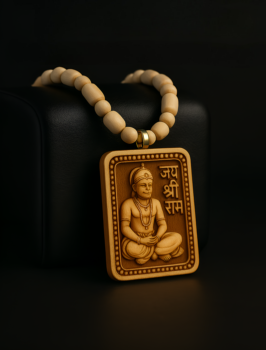 Divine Tulsi Kanthi Mala with Hanuman Ji Locket – Buy 1 Get 1 Free!